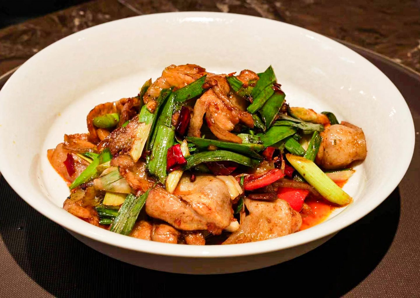 施锦记热菜类:回锅肉