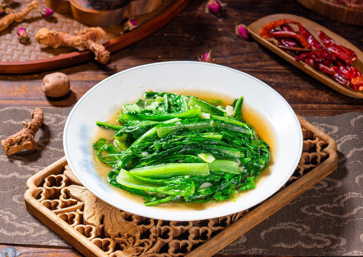 施锦记青菜类:清炒时蔬